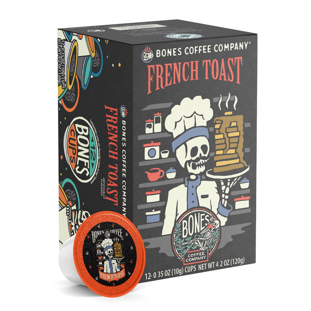 French Toast Coffee Coffee Pods | Breakfast in a Cup | Bones Coffee