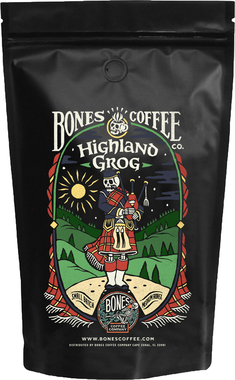 30 oz. Stainless Steel Tumbler – Bones Coffee Company